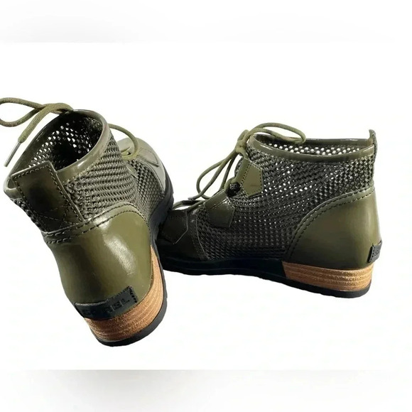 Sorel  Major Lace Ankle High Leather Boots Size 8 - Picture 6 of 6